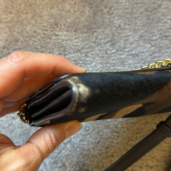 Michael Kors Wallet on Chain (removable) in Camouflage Calf Hair - Picture 8 of 10